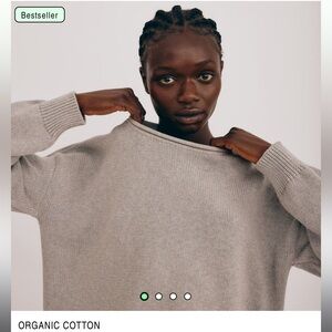 Organic Basics True Knit Sweater NWT